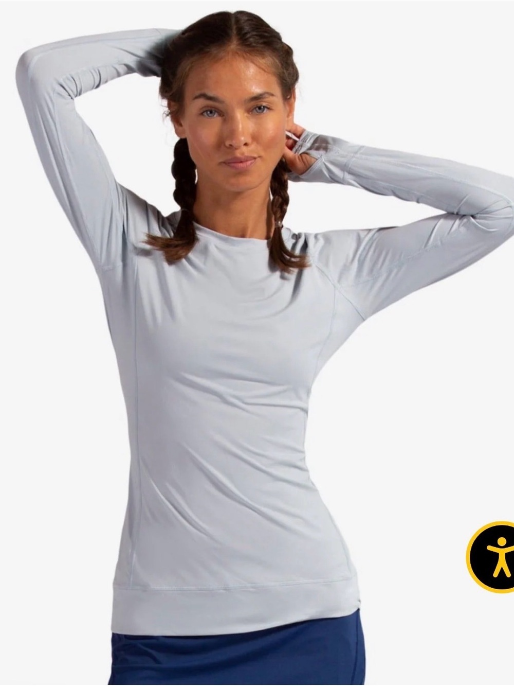 BloqUV Women's 24/7 Long Sleeve Shirt by Performance Top M